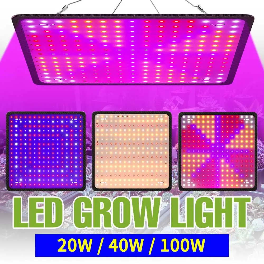 Full Spectrum LED Grow Lights for Indoor Plants and Greenhouses