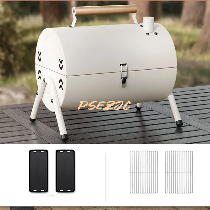 Home-Portable-Double-sided-Dual-Purpose-Charcoal-Barbecue-Rack-Outdoor ...