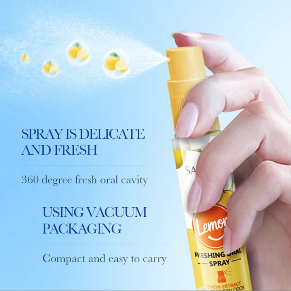 Mouth Spray Bucal Aliento Fresco Breath Freshener Strong For Kissing Mal Aliento Boca Quitar Rafraîchir l\'haleine