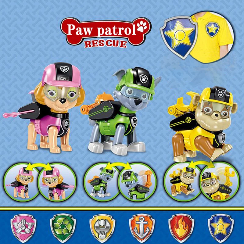 Genu no Pata Patrulha M quina De A o Boneca Brinquedo Pat Patruillepaw genu-no-pata-patrulha-m-quina-de-a-o-boneca-brinquedo-pat-patruillepaw