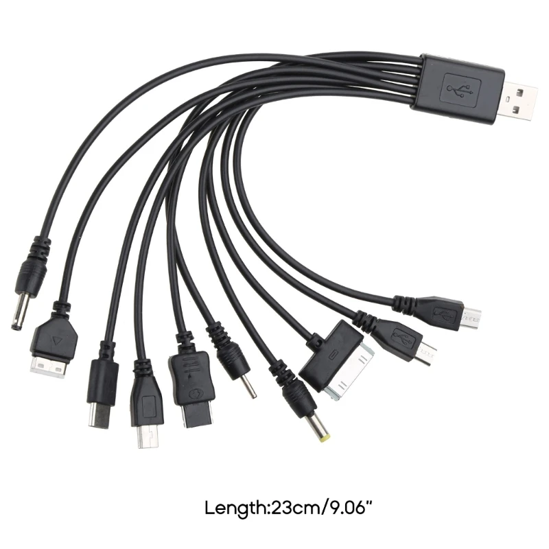  Ƽ ÷ USB ̺  USB  ̺  ̾ ڵ 10 in 1 ٱ USB  ̺ 20cm