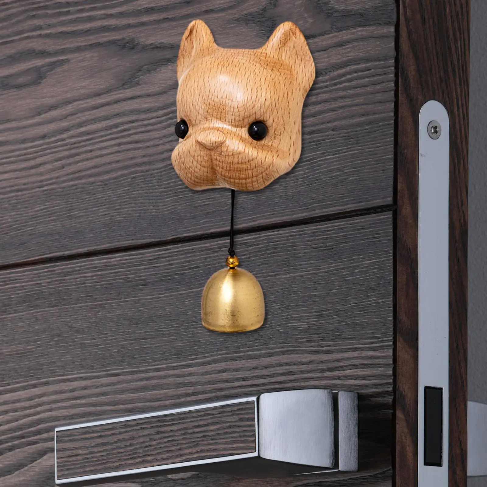 

Puppy Rustic Shopkeepers Bell for Door Opening for Porch Housewarming Fridge