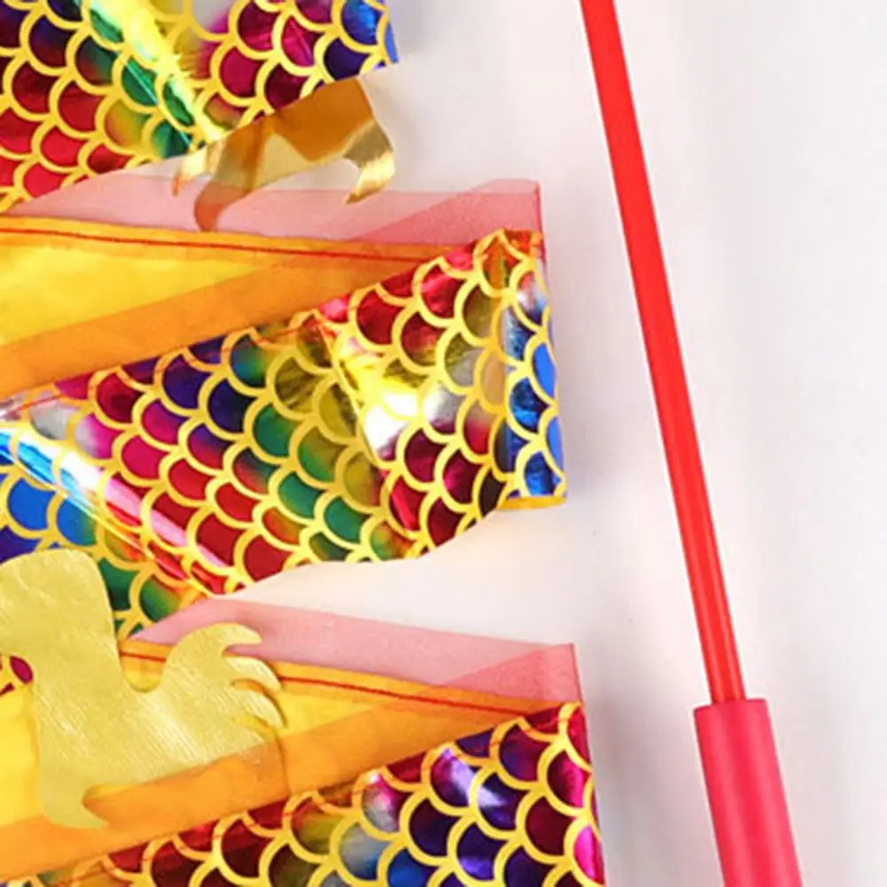 Gymnastics Dance Ribbon with Twirling Stick Led Lights Luminous Dragon Lantern Flashing Light gymnastics ribbon gymnastics streamer rod gymnastics dance accessories