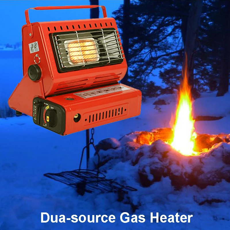 Outdoor Cooker Gas Heater Travelling Camping Hiking Picnic BBQ Dual-Purpose  Barbecue Stove Heater Fishing Hunting Warmer Warming - AliExpress