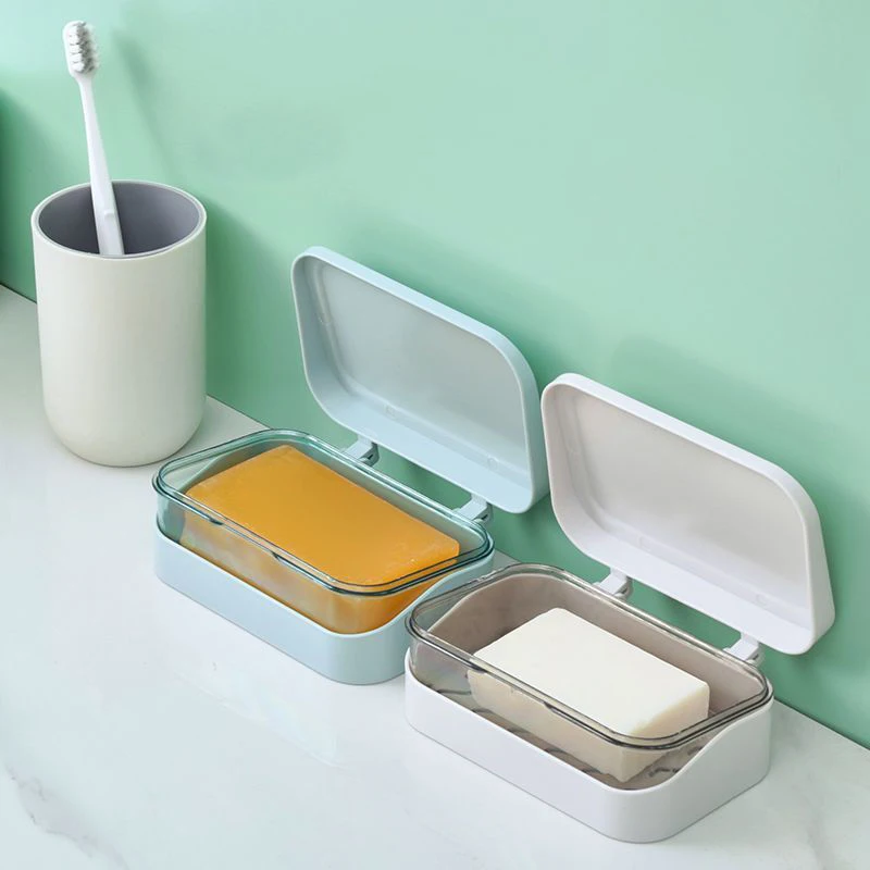 Portable Soap Dish with Lid 4