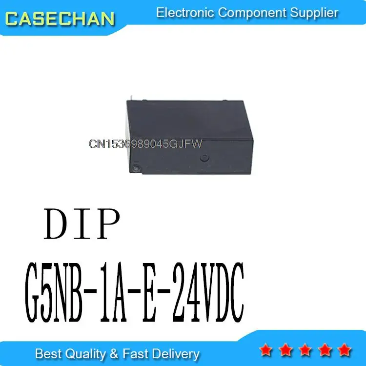 

Реле G5NB-1A-E-24VDC G5NB-1A-E DC24V 5A 4PIN