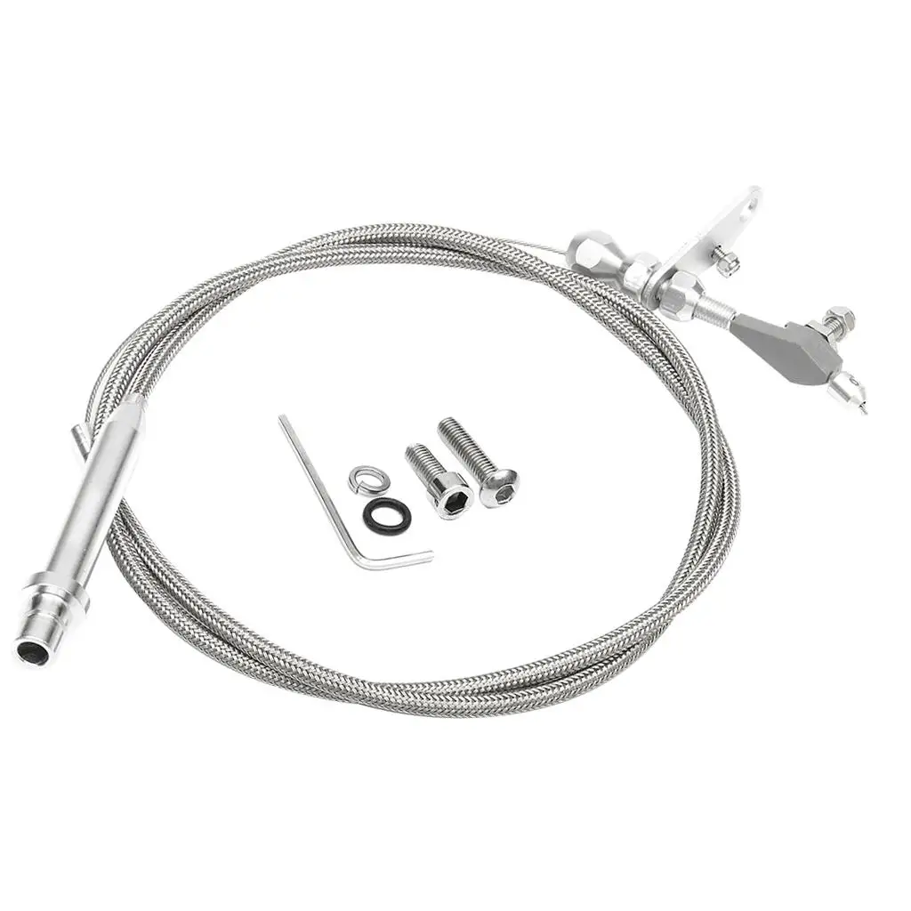 Stainless Steel Braided Transmission Kick Down Cable