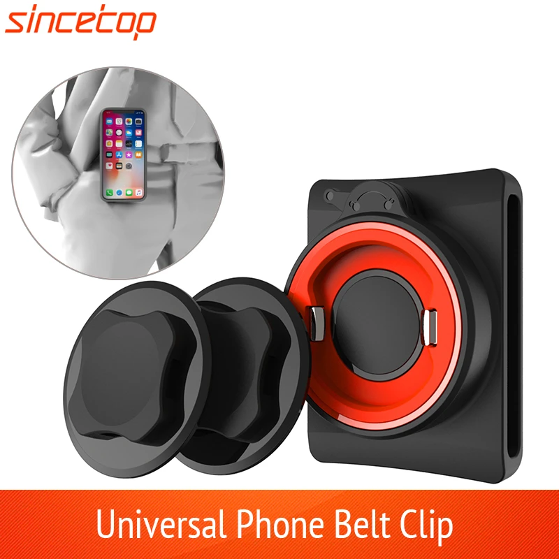 Universal Belt Clip Phone Holder with Quick Mount for iphone 11 pro