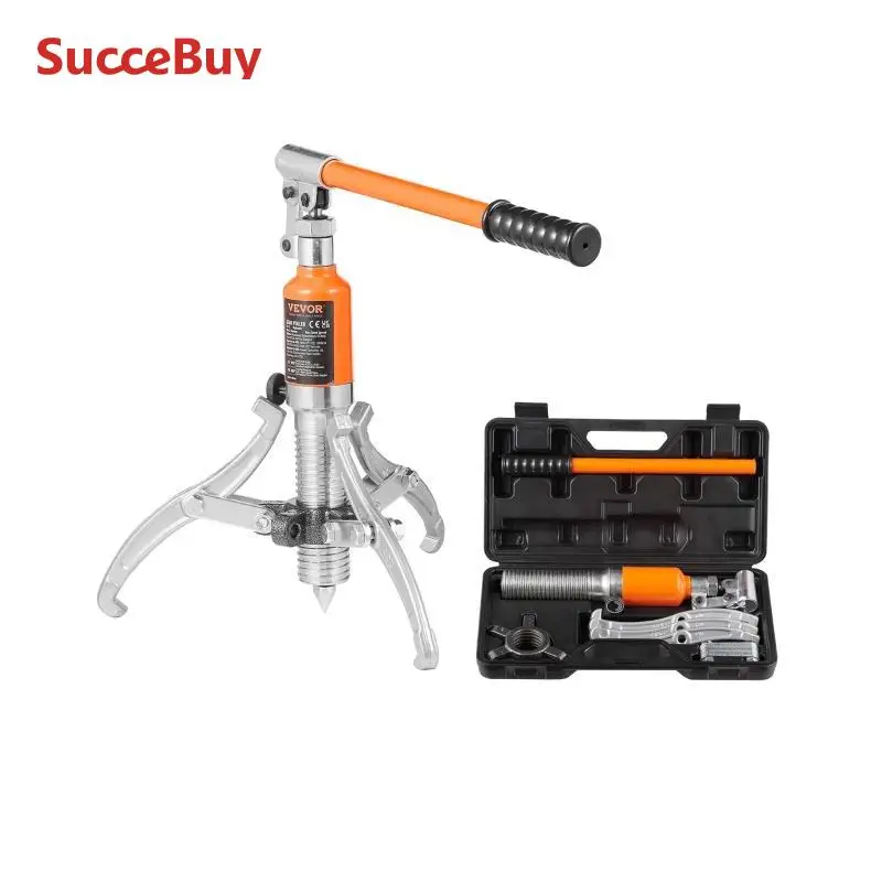 Hydraulic bearing puller 5/15 Ton Hydraulic Gear Puller Wheel Bearing Puller Separator Tools Adjustable Two Three Jaws Garage Repair Shop Gears