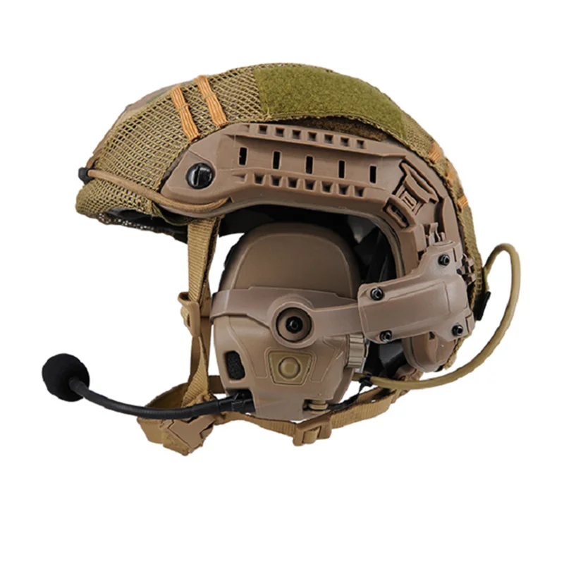 Replacement Microphone with FMA Amp Tactical Noise Reduction Headset