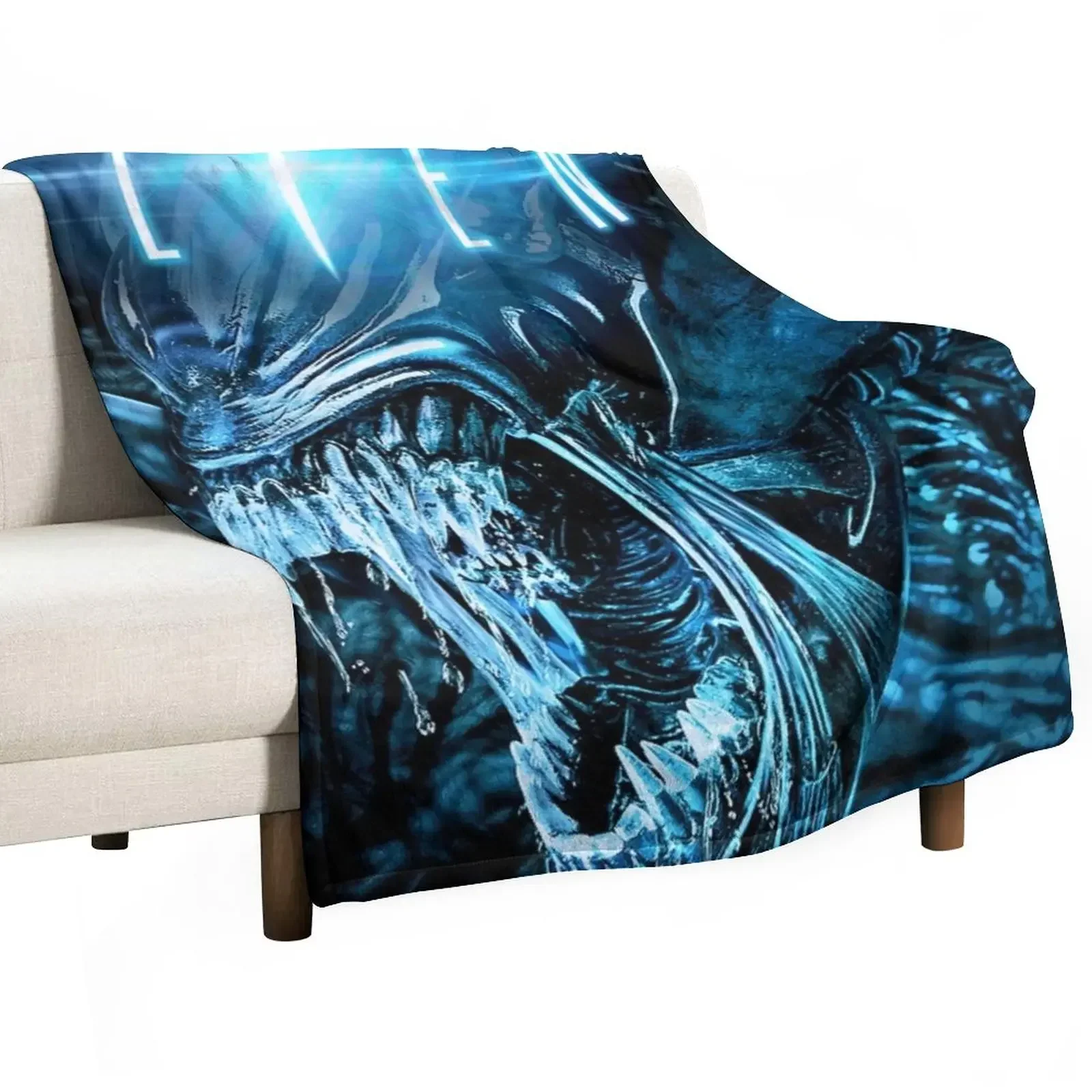 

Aliens (1986) Throw Blanket blankets and throws bed plaid Blankets