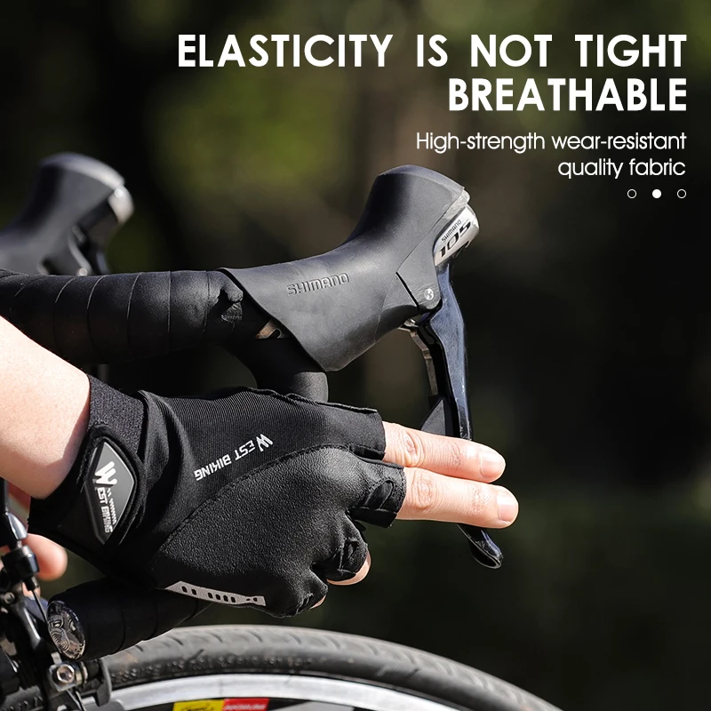 

Велосипедные перчатки для мужчин и женщин, дышащие ударопрочные митенки для сенсорных экранов, для горных и дорожных велосипедов