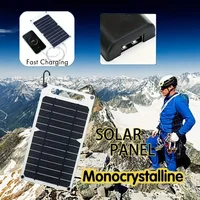 Panneau solaire portable 35W Sunpower 5V avec chargeur USB sécurisé et stable pour batterie externe, téléphone, camping en plein air, maison, camping-car, cadeau 2