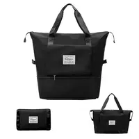 Large Capacity Foldable Travel Bag, Expandable Portable Carry on Bag, Dry and Wet Separation, Waterproof Sports Duffel Bags 1