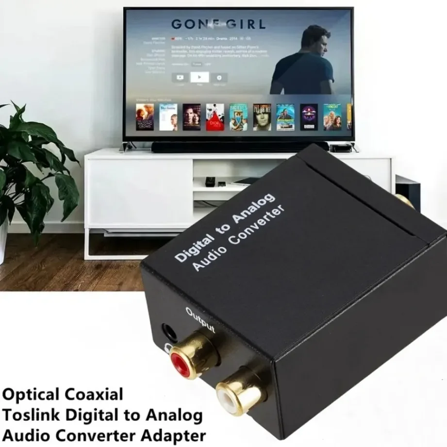 High-Performance Digital to Analog Audio Converter with RCA Output