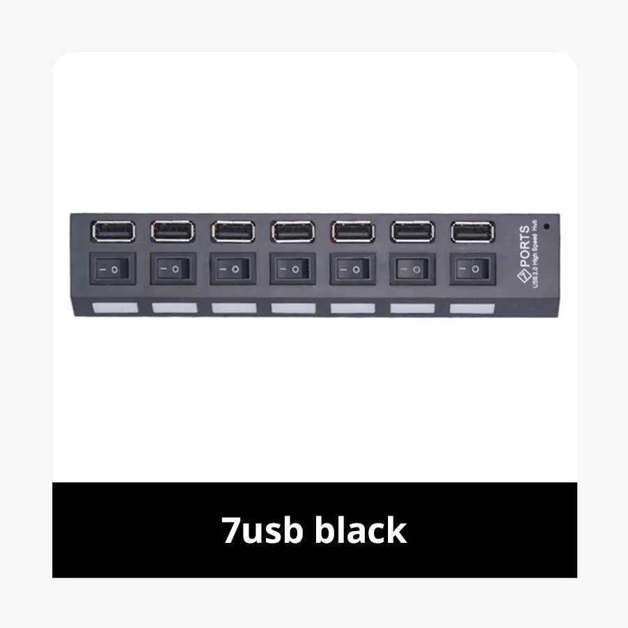 7usb black