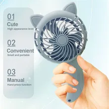 Xiaomi Handdeld Fan Portable Electric Hand Pressure Fan Mini  Without Battery Household Office Cute Fan Cooling Cartoon Held Fan