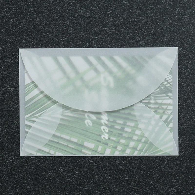Blank Translucent Envelope for Invitations Postcards European Giftbox Message Card Letters Business Wedding Envelopes 50pcs/lot kraft paper envelopes window envelopes mailing envelopes mini envelopes