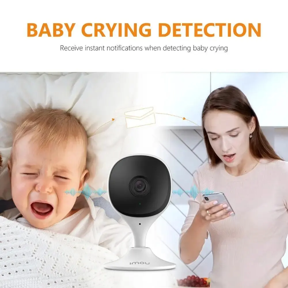 AliExpress Collection IMOU 큐 실내 보안 액션 카메라, 베이비 모니터, 야간 투시경 장치, 비디오 미니 감시, 와이파이 IP 카메라, 2C, 1080P
