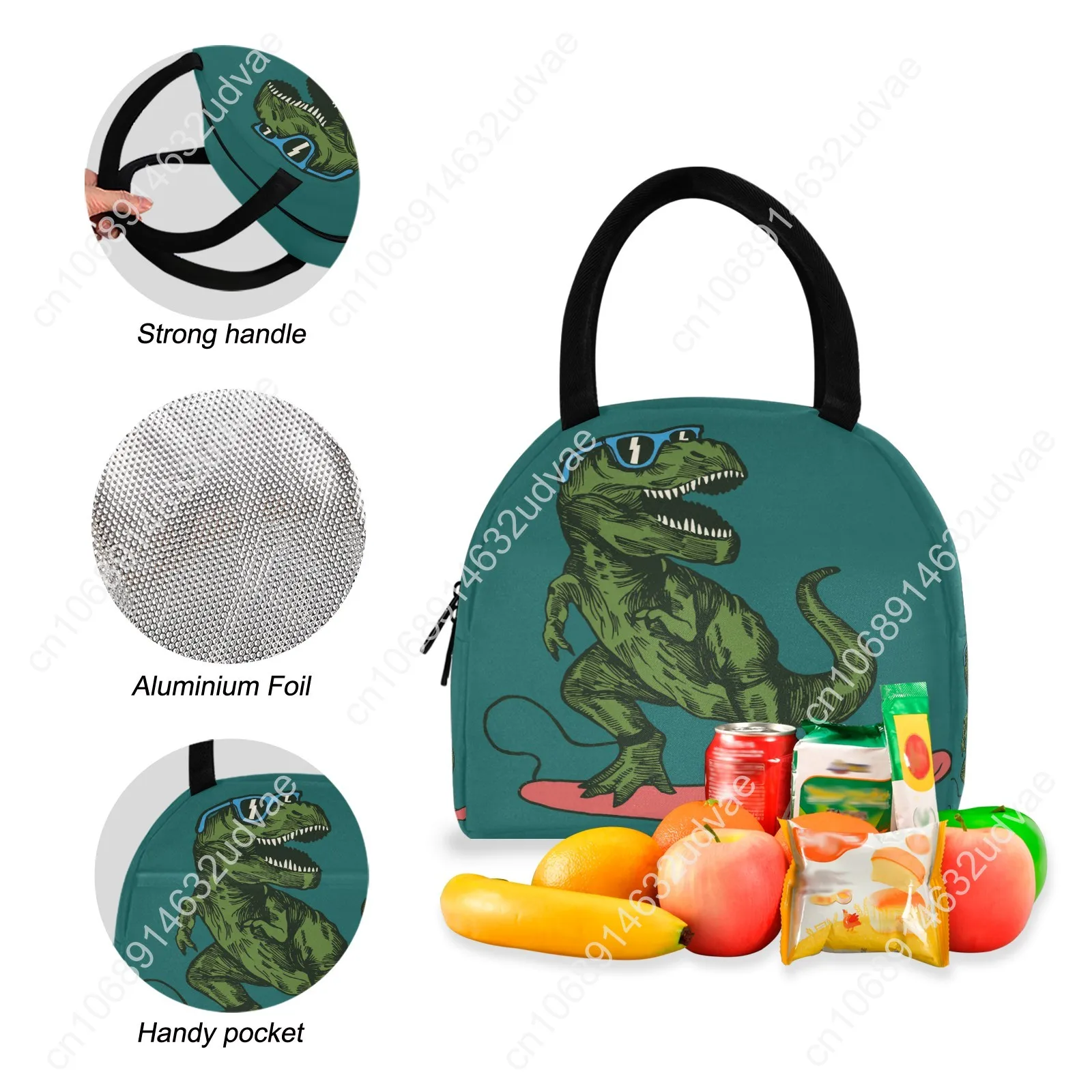 2022 New School Bags For Teenagers Boy Girls Schoolbag Large Capacity Boys Dinosaur Print School Backpack Set Kids Cute Book Bag