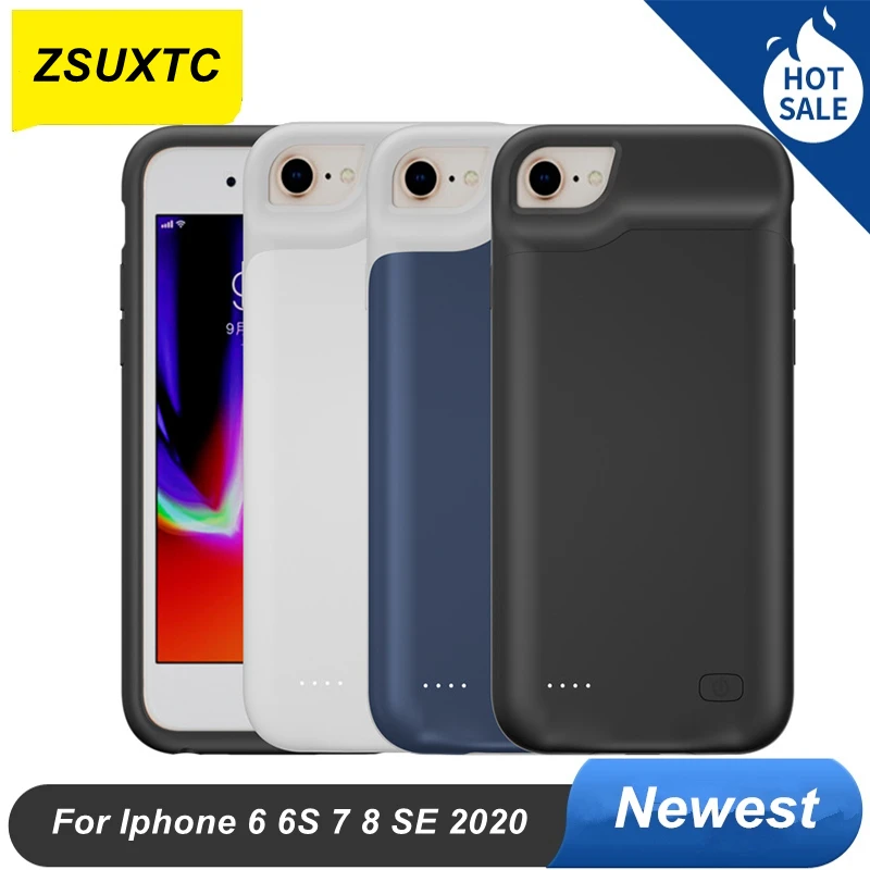 Iphone 7 Wireless Charging Case | Power Bank Case Iphone 7