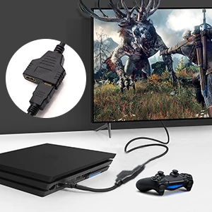 HDMI ̺ 1080P HDMI й ̺ Male to 2 Female 1 in 2 Out й ̺ , HDMI HD LED TV ȣ 1 in 2 Out