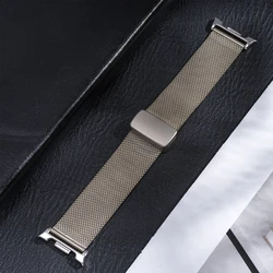 Elegant Magnetic Milanese Metal Watch Strap Bracelet - Galaxy Ultra 47mm (Titanium)