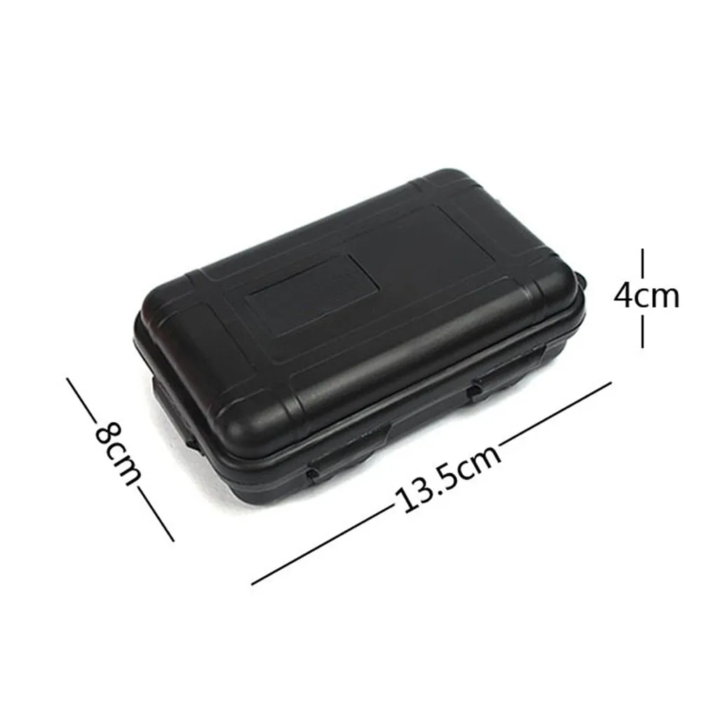

Small Airtight Waterproof Plastic Box 135x80x40 For Outdoor Travel Camping Boating Fishing Swimming Box Storage Accessories