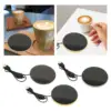 Electric Mug Heater Attachments Cup Warmer Mat for Coffee Beverage 4