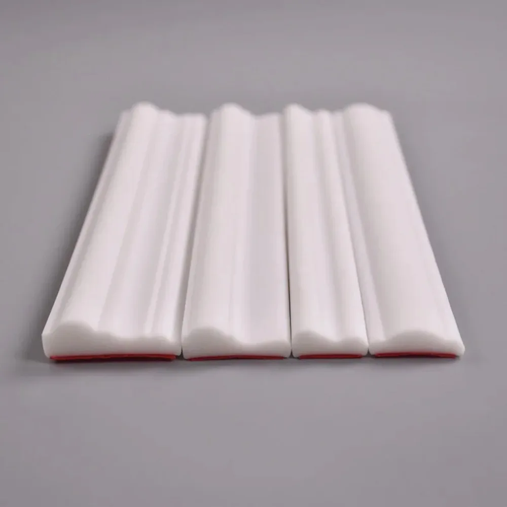 Self-adhesive backing of PVC strip