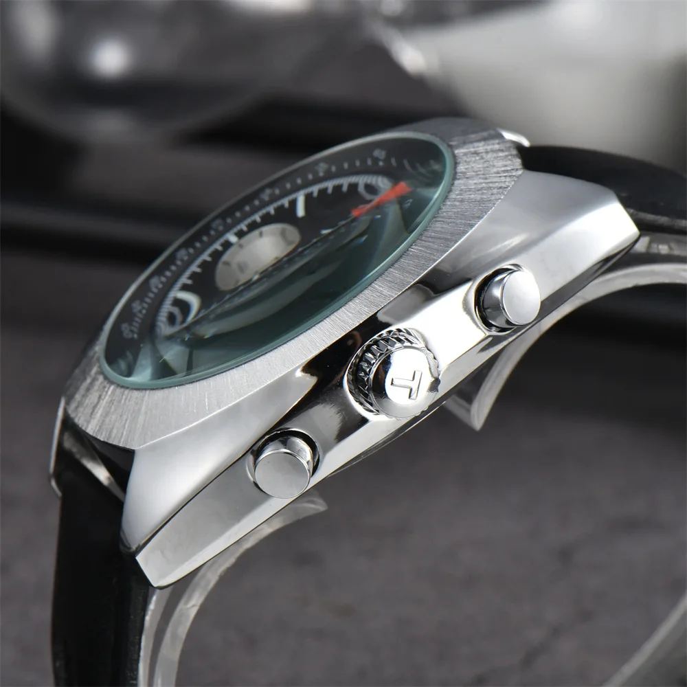 Top Sale Quartz Luxury Watches for Men Full Function Custome Brand Multifunction Chronograph Automatic Date AAA Clocks Relógio