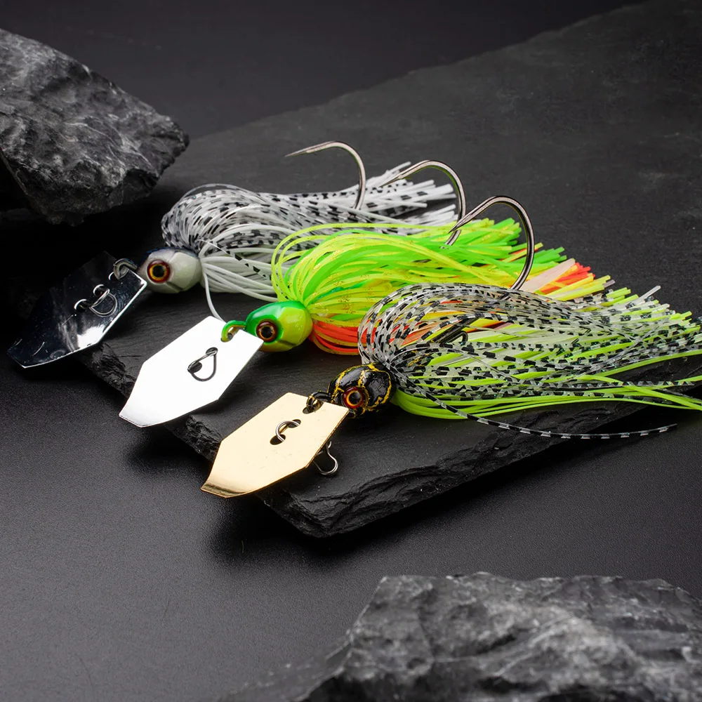 9g Metal Spinner Bait work on a lot of different fish. - Easy