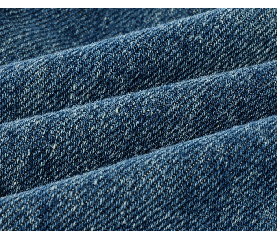 Pantalon en jean large pour femme été 2026, déchiré, longueur trois-quarts, haute qualité