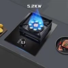 Gas Stove Single-range Household Table Embedded Dual-purpose Liquefied Natural Hot Stainless Steel Tempered Glass Wholesale 1