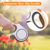 5m 8m 50kg Dog Leash Retractable Roulette Collar for Small Big Dogs Accessories Adjustable Walking Hiking French Bulldog Rope 6