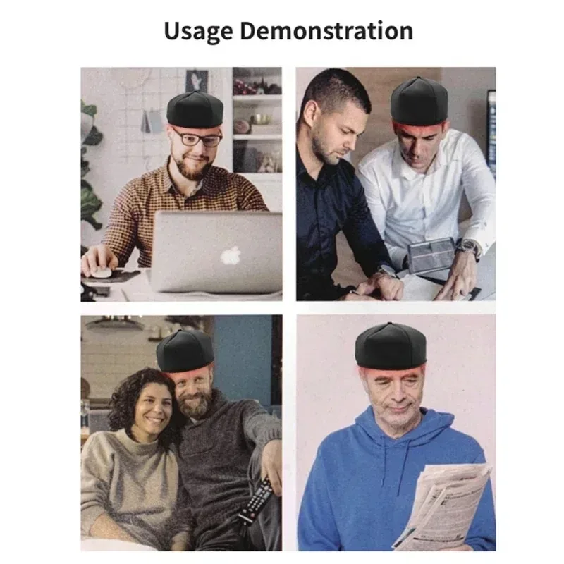 2025 New Red Light Therapy Cap Laser 660nm 830nm Red Near Infrared Hair Regrowth Hat Hair Loss Treatment Helmet Scalp Massager