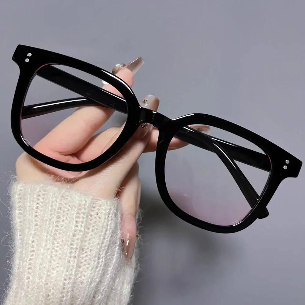 Plain Eyeglasses Transparent Blue Light Glasses Anti Blue Light Eyewear Retro Blocking Glasses For Eyewear For Daily Use Office