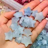 Natural Mini Aquamarine Stars Reiki Healing Divination Gemstone Collecion Souvenir 5