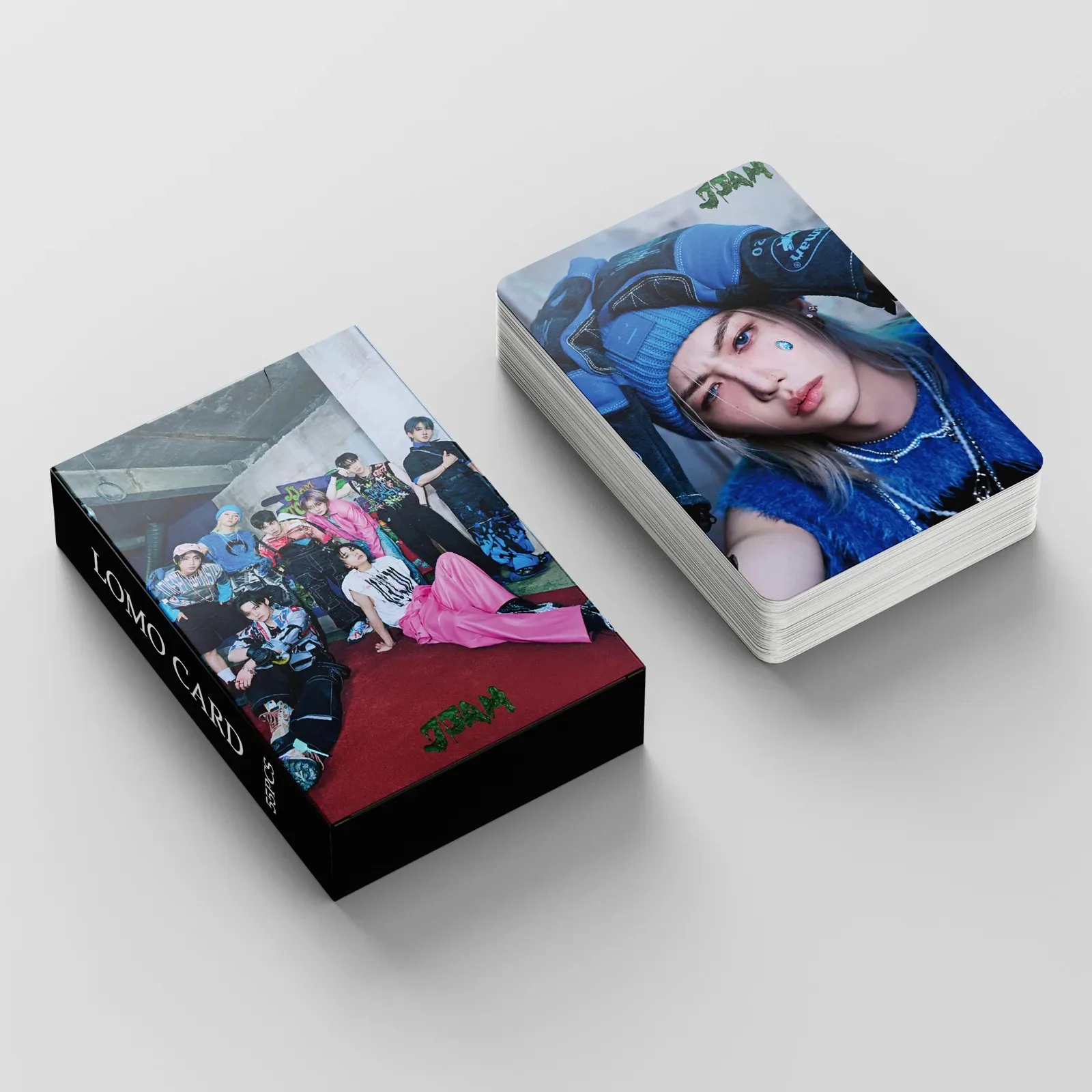 55Pcs/Set Kpop New Ablum JJAM Lomo Card Hyunjin Felix I.N HD Photo Print Pictures Photocard for Fans Collection Postcards Gifts