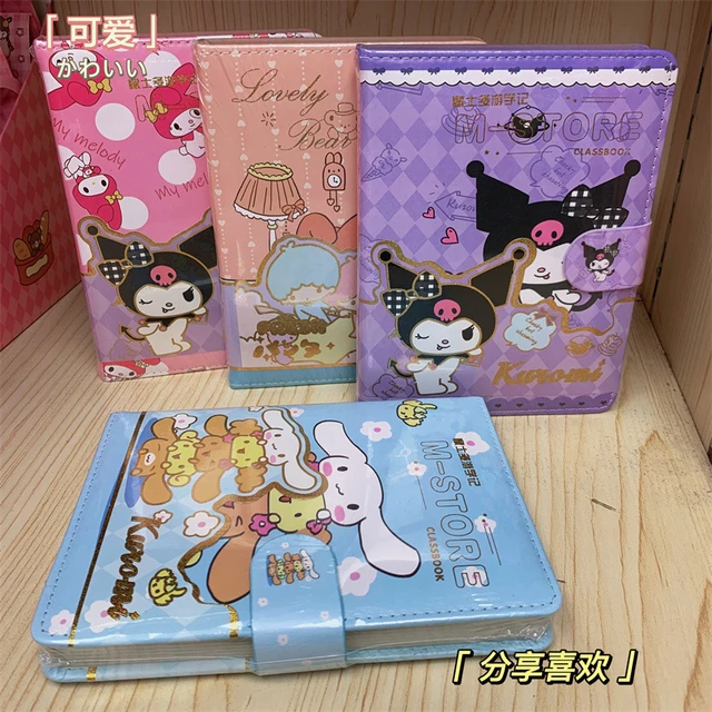 Kawaii Sanrio Kuromi Stationary Set Anime Figure School Supplies