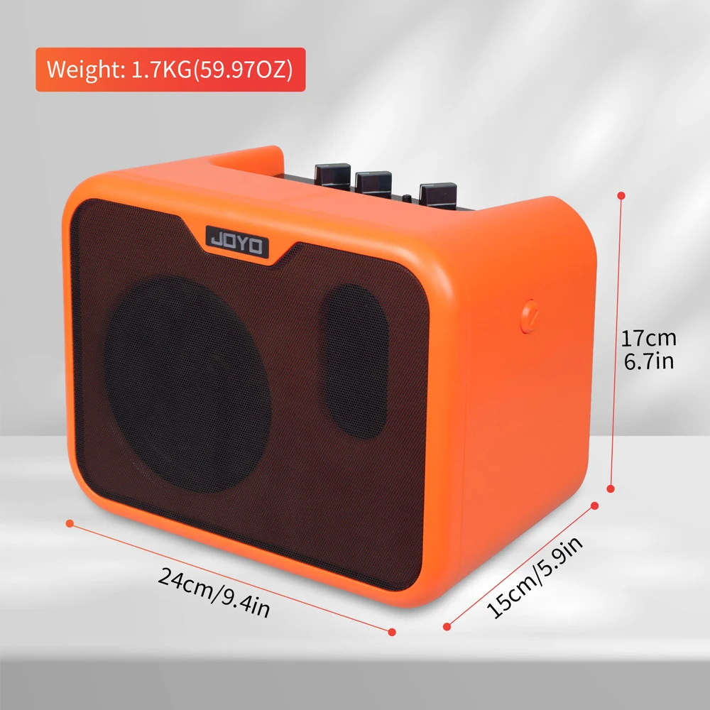MA-10 Mini Guitar Bass Amplifier 10W Electric Guitar Speaker Gain/Tone Controls