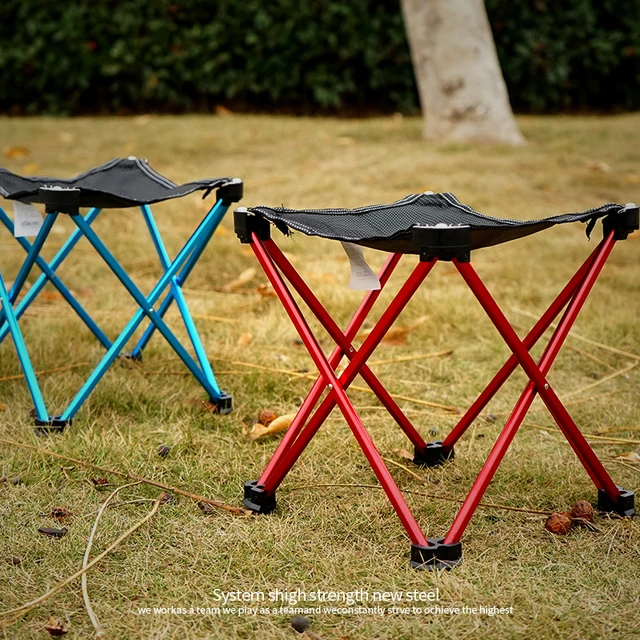 Outdoor Folding Ultra-light Chair Stool Mountaineering Camping