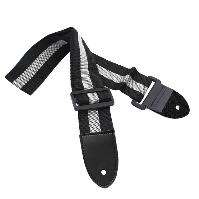 Guitar Strap Extension Black Leather Black by Anthology Gear