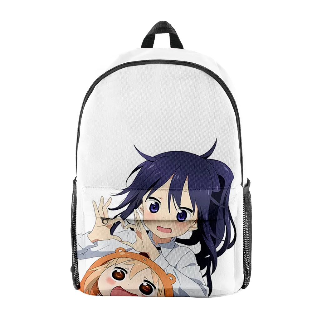 Classic Himouto! Umaru-chan pupil Bookbag Notebook Backpacks 3D Print Oxford Waterproof Boys/Girls Casual Travel Backpacks