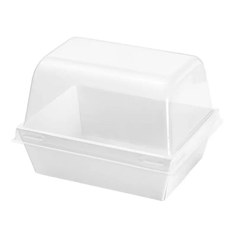 Trendy Cotton Candy Roll Cake Towel Roll Box Dert Slice Mousse Cake Paaging Box Kitchen Baking DIY Utensils Storage Box