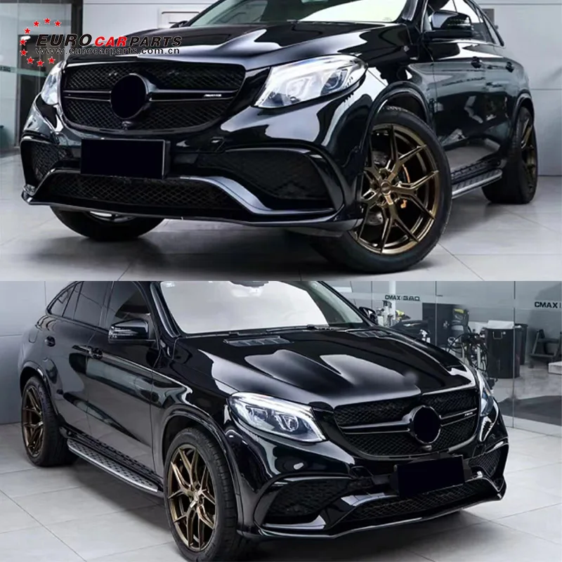 

Комплект для кузова GLE-Class C292 Coupe to GLE63 2011-2018 года, пластиковый материал C292, наконечники выхлопной решетки переднего бампера, автозапчасти
