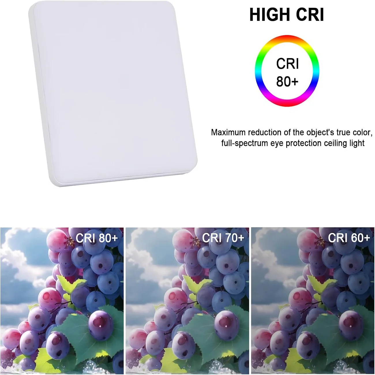 36W Super Bright LED Panel Light, LED Ceiling Lamps,Modern Square Ultra Slim LED Ceiling Lighting for Bedroom, Kitchen: 3 - 5 Days Free Delivery Only UK