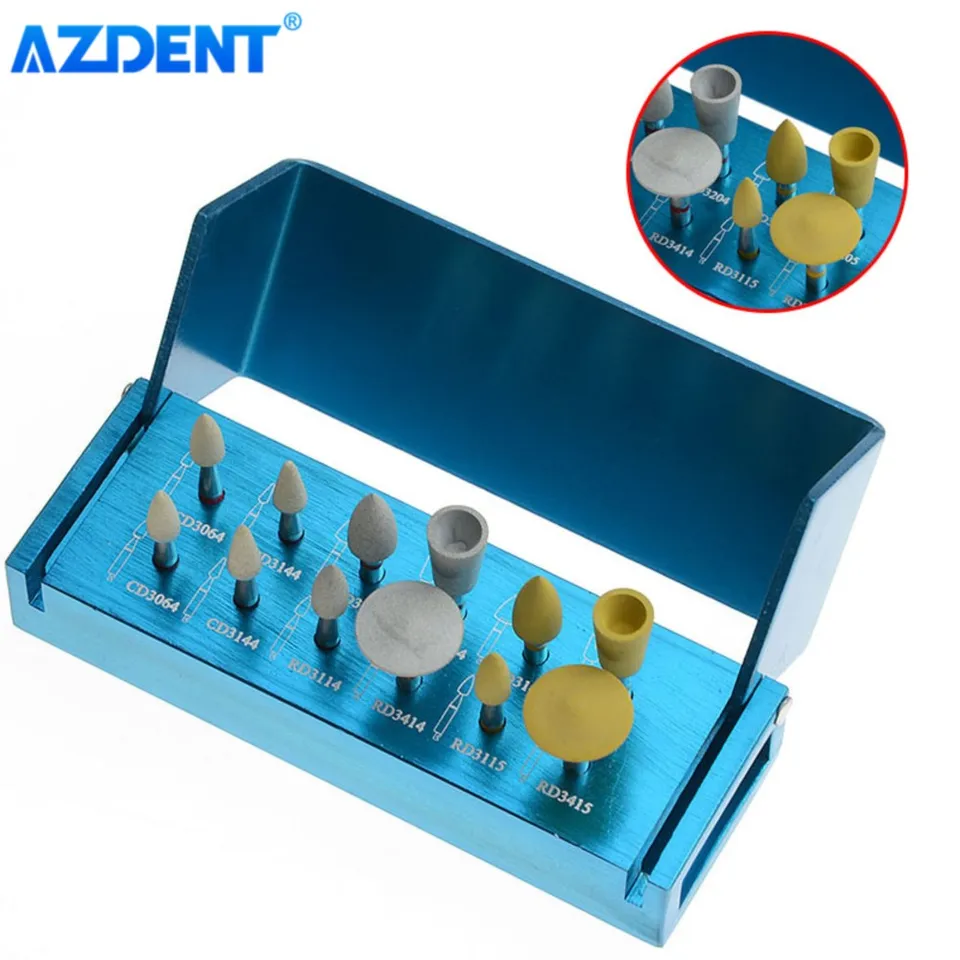 AZDENT 歯科ジルコニア研磨キット磁器 RA3112 低速コントラ