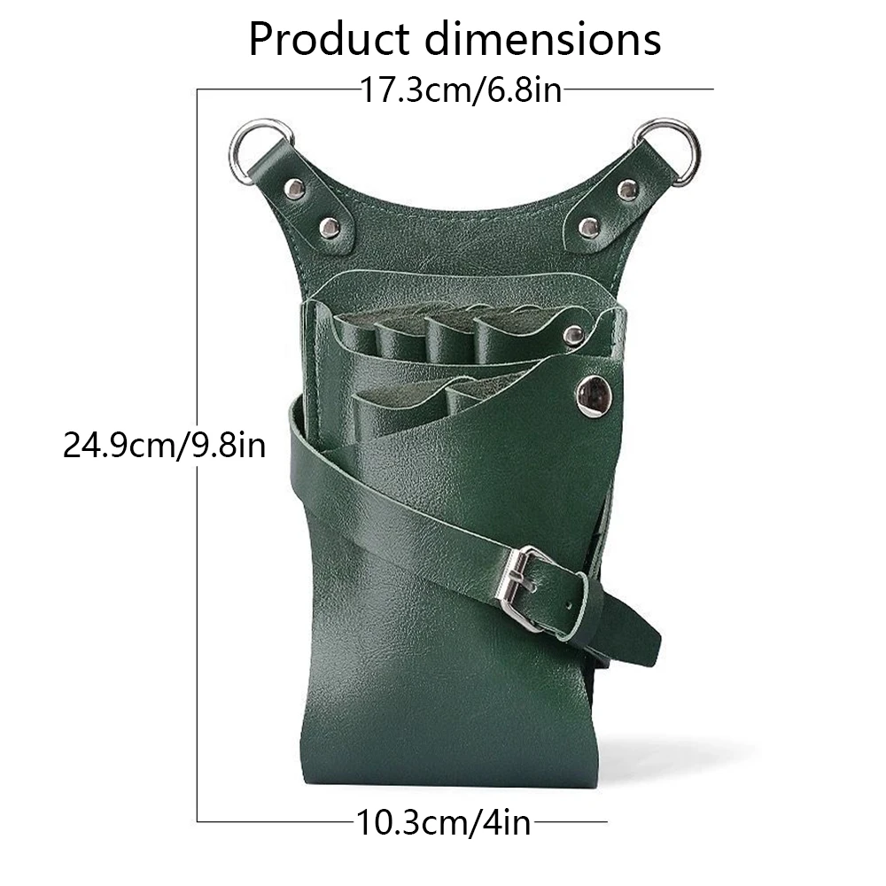 Scissor bag fashionable and trendy hairstylist toolkit barber crossbody bag pet makeup storage scissors bag storage bag