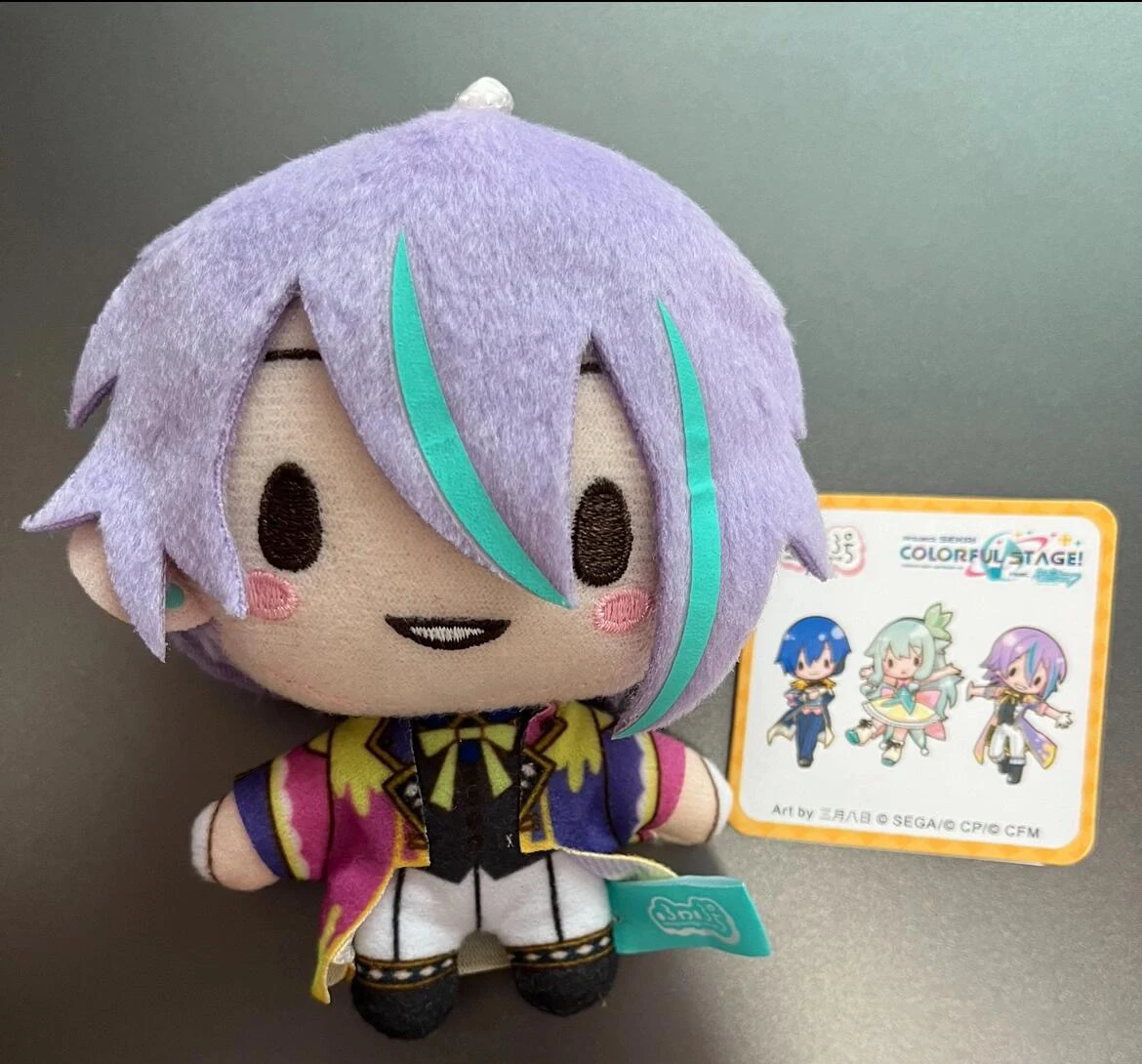 10cm Pjsk Plush Toy Keychain Project Sekai Shinonome Akito Stuffed